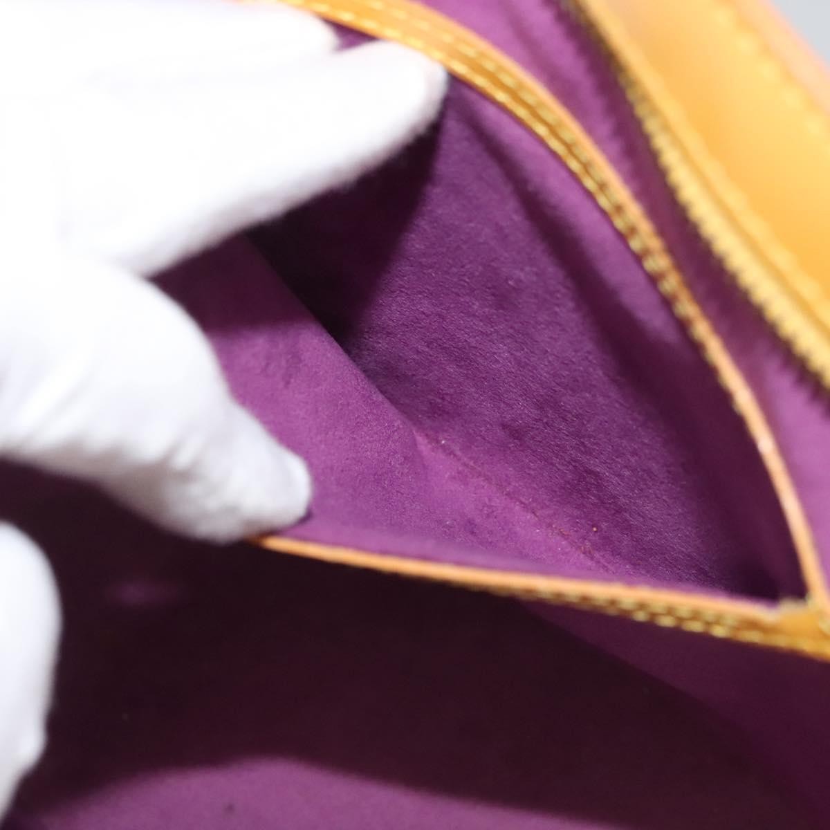 Louis Vuitton Saint Jacques Handbag Epi Leather, YELLOW, LEATHER, Handbag