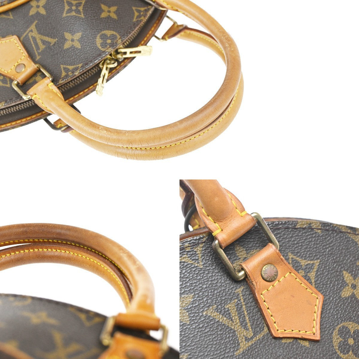 Louis Vuitton Ellipse Bag Monogram Canvas, BROWN, CANVAS, Handbag