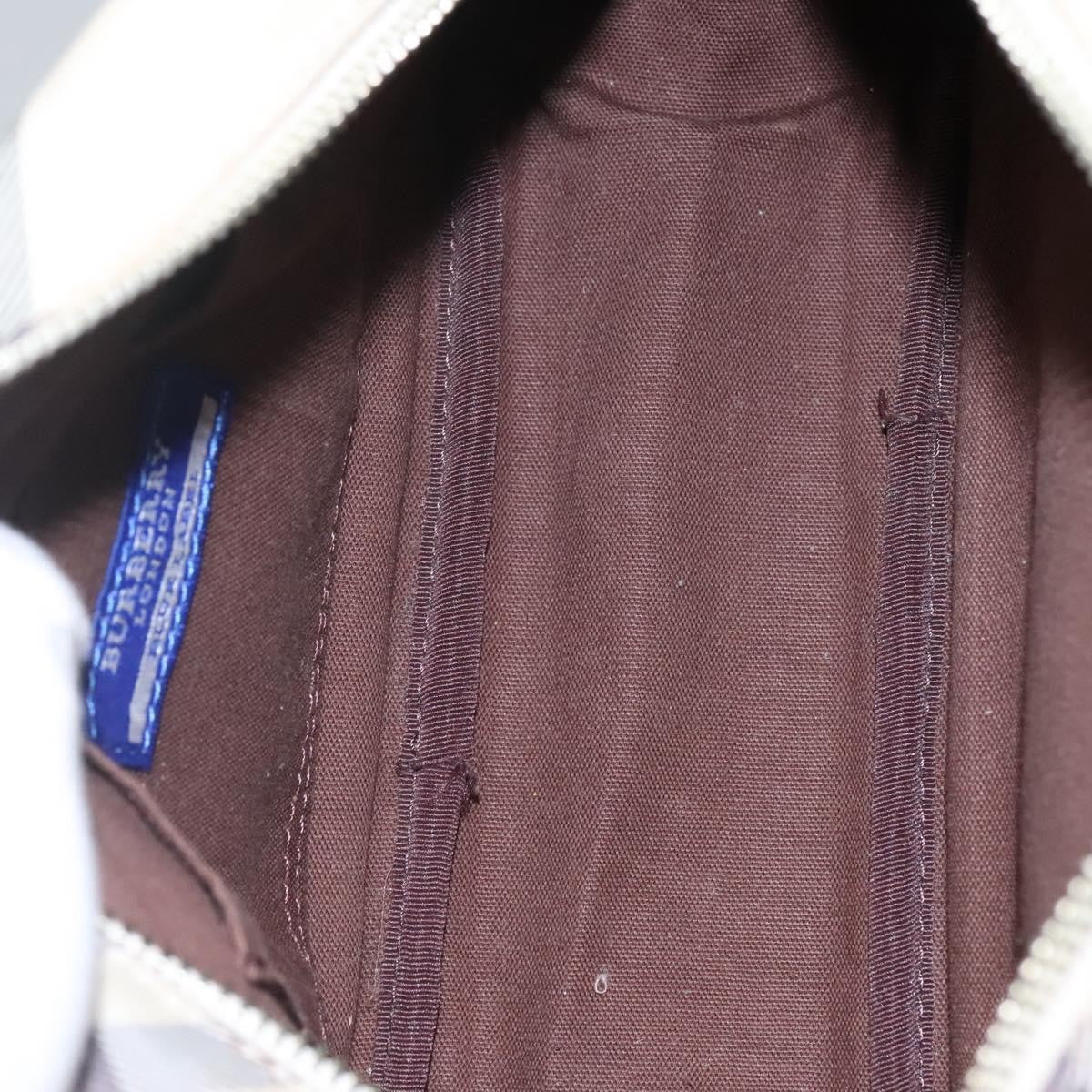 Burberry Nova Check Blue Label Nylon, BEIGE, NYLON, Shoulder bag