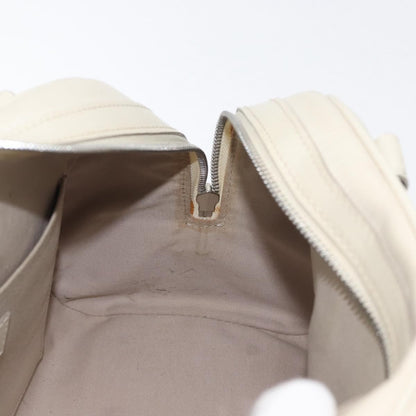 Louis Vuitton Montaigne Bowling Bag Epi Leather, WHITE, LEATHER, Handbag