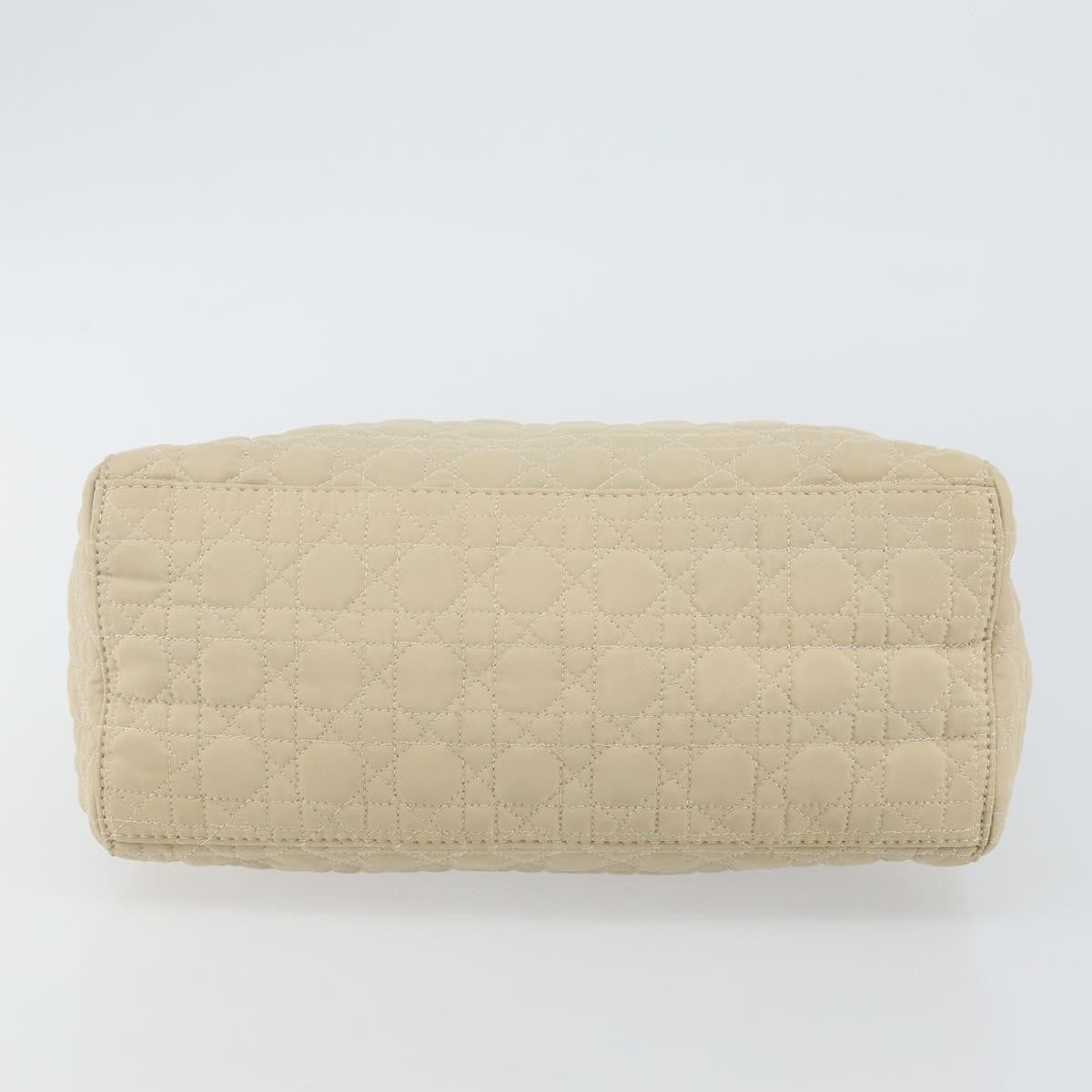 Christian Dior Lady Dior Bag Nylon, BEIGE, NYLON, Handbag