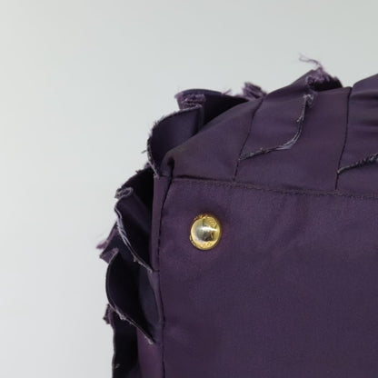 Prada Gaufre Convertible Tote Tessuto, PURPLE, NYLON, Tote bag