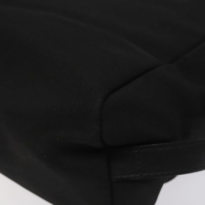 Versace Vintage Zip Pouch Canvas, BLACK, CANVAS, Clutche & pouche
