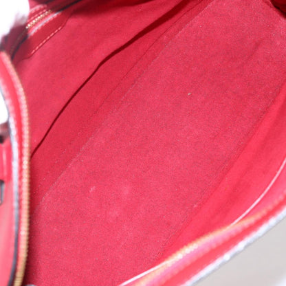 Louis Vuitton Lussac Handbag Epi Leather, RED, LEATHER, Shoulder bag