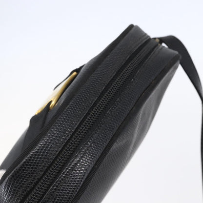 Salvatore Ferragamo Vara Bow camera Shoulder Bag Leather, BLACK, LEATHER, Shoulder bag