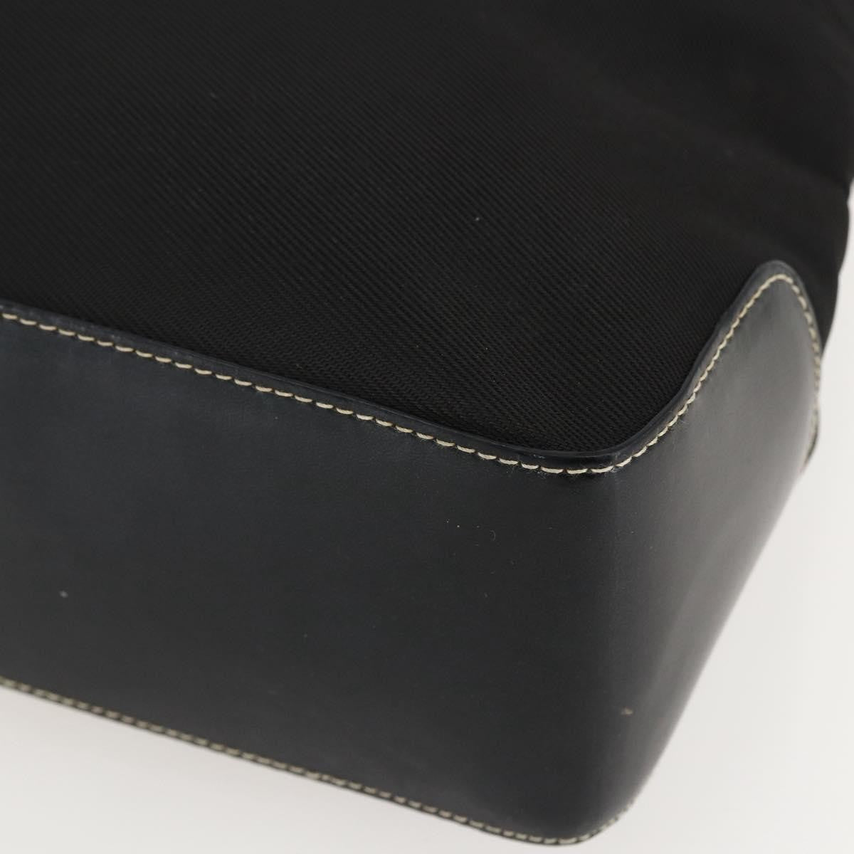 Givenchy Vintage Handbag Canvas, BLACK, CANVAS, Handbag