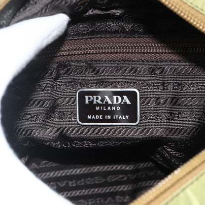 Prada Vintage Tote Tessuto, Khaki, Nylon, Tote Bag