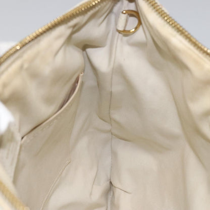 Louis Vuitton Marina Handbag Mini Lin Croisette, BEIGE, CANVAS, Handbag