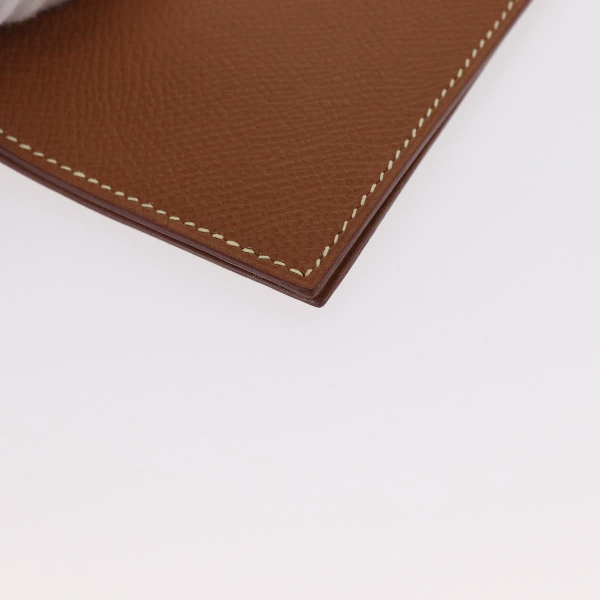 Hermes Agenda A6 Day Planner Housse Leather, Brown, Leather, Wallet