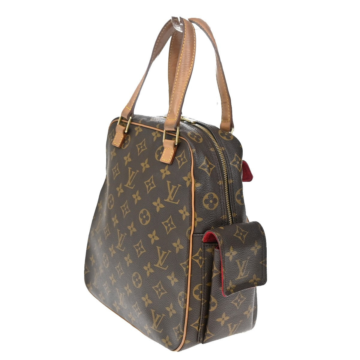 Louis Vuitton Excentri-Cite Handbag Monogram Canvas, BROWN, CANVAS, Handbag