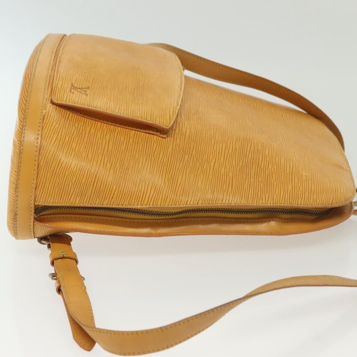 Louis Vuitton Gobelins Backpack Epi Leather, YELLOW, LEATHER, Backpack