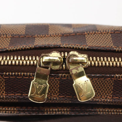 Louis Vuitton Geronimos Waist Bag Damier, BROWN, CANVAS, Shoulder bag