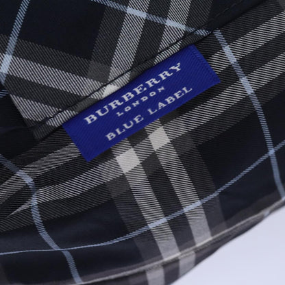 Burberry Nova Check Blue Label Nylon, Black, Nylon, Clutch