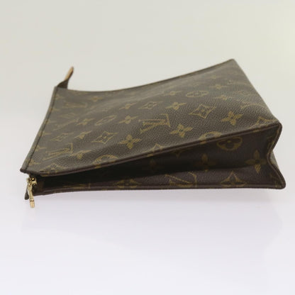 Louis Vuitton Poche Toilette NM Monogram Canvas, BROWN, CANVAS, Toiletry Case