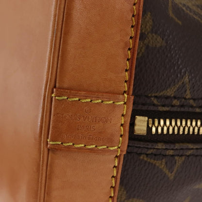 Louis Vuitton Alma Handbag Monogram Canvas, BROWN, CANVAS, Handbag