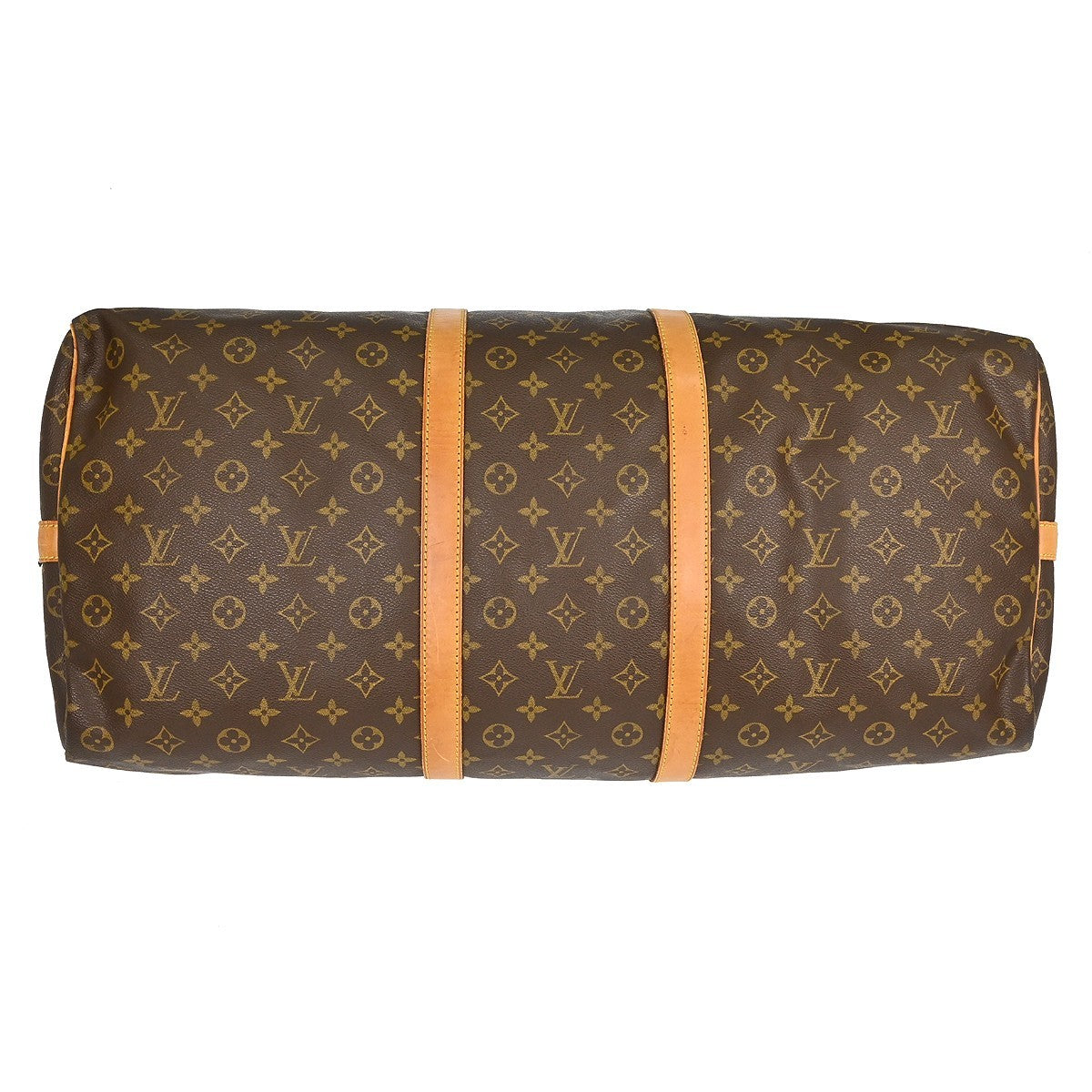 Louis Vuitton Keepall Bandouliere Bag Monogram Canvas, Brown, Canvas, Travel Bag
