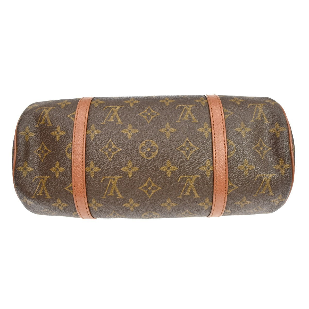 Louis Vuitton Papillon Handbag Monogram Canvas, Brown, Canvas, Handbag