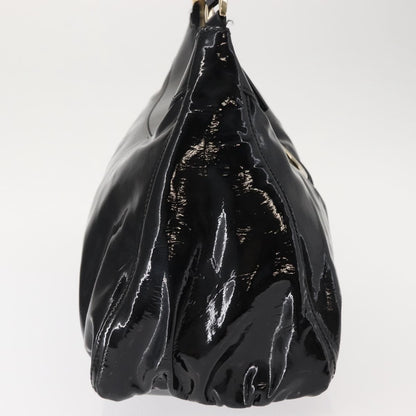 Gucci D Ring Hobo Patent, BLACK, PATENT_LEATHER, Shoulder bag