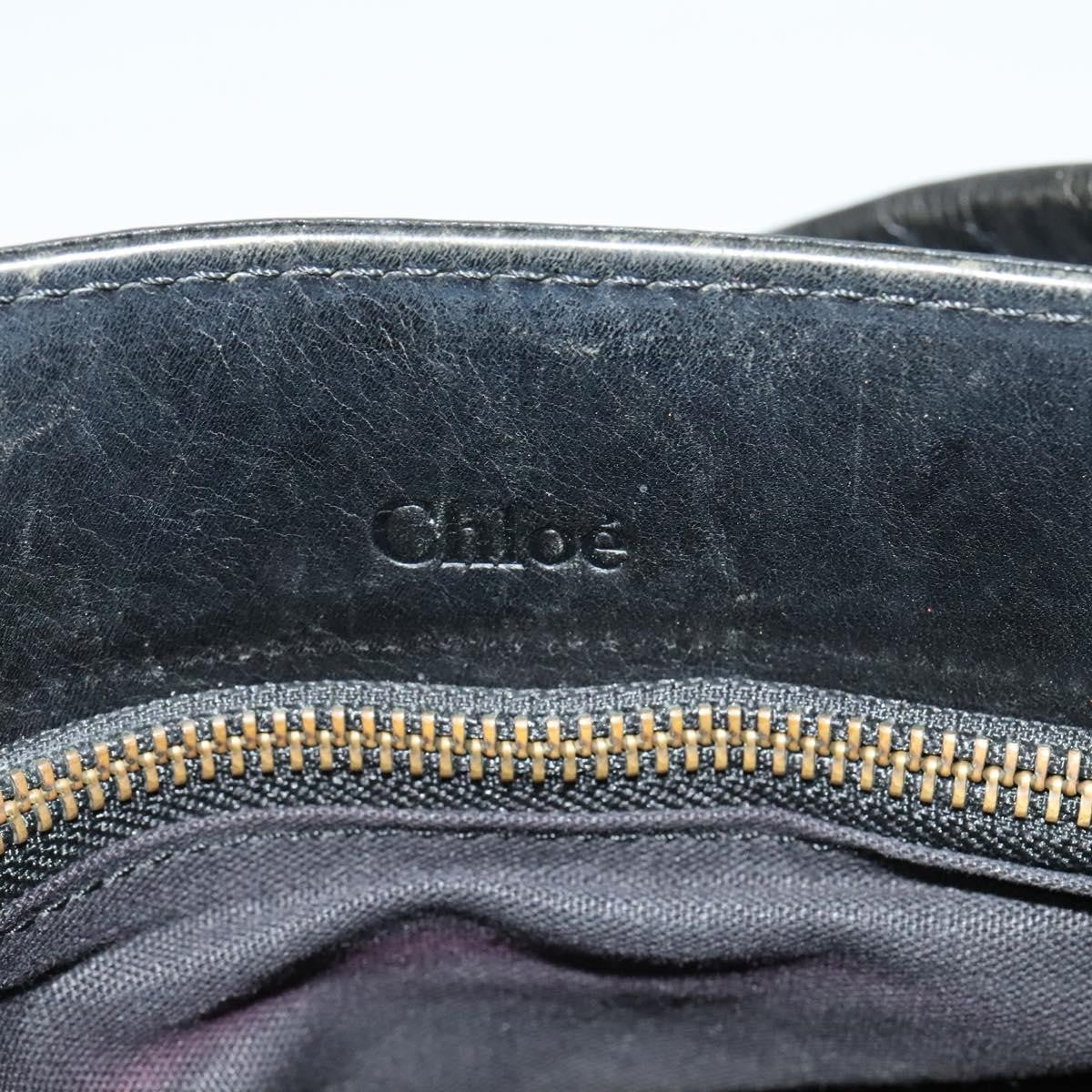 Chloe Vintage Flap shoulder bag Leather, BLACK, LEATHER, Shoulder bag