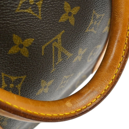Louis Vuitton Keepall Bag Monogram Canvas, BROWN, CANVAS, Travel bag