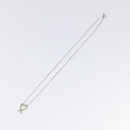 Tiffany & Co. Paloma Picasso Loving Heart Pendant Necklace Silver 925, SILVER, SILVER, Necklace