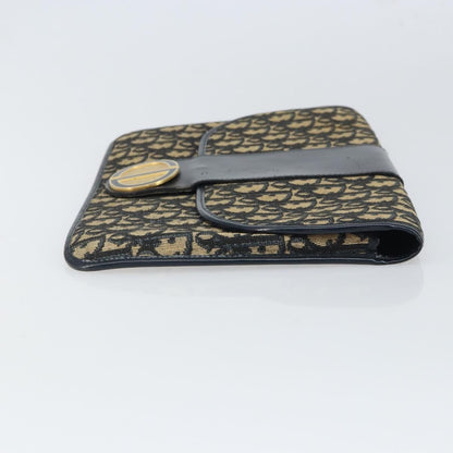 Christian Dior Vintage Trotter Pouch Canvas, NAVY, CANVAS, Clutche & pouche