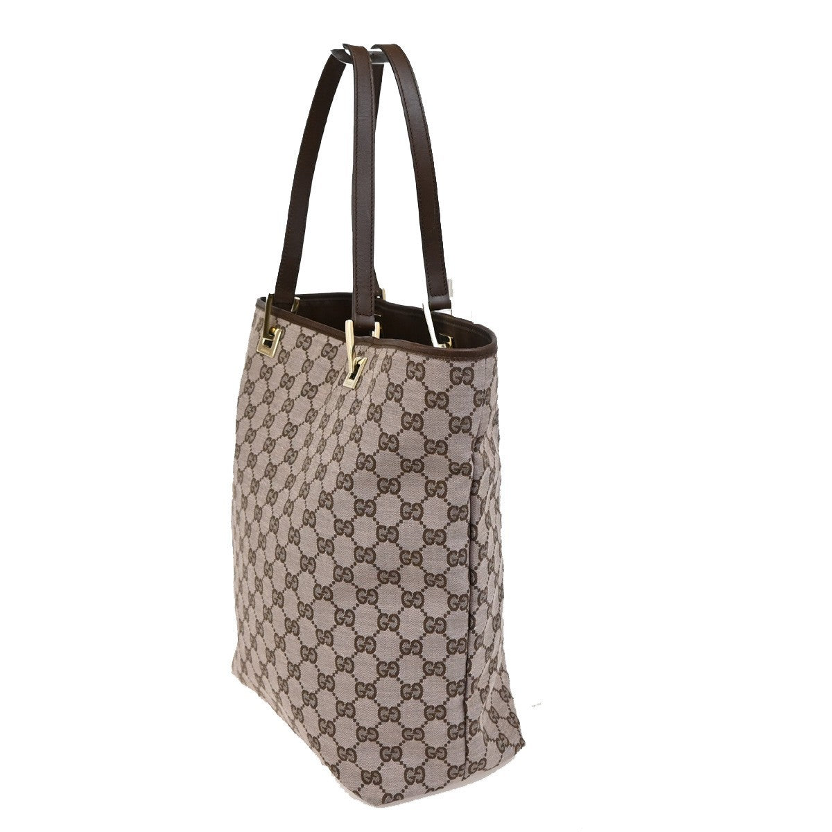 Gucci Eclipse Tote GG Canvas, BROWN, CANVAS, Tote bag