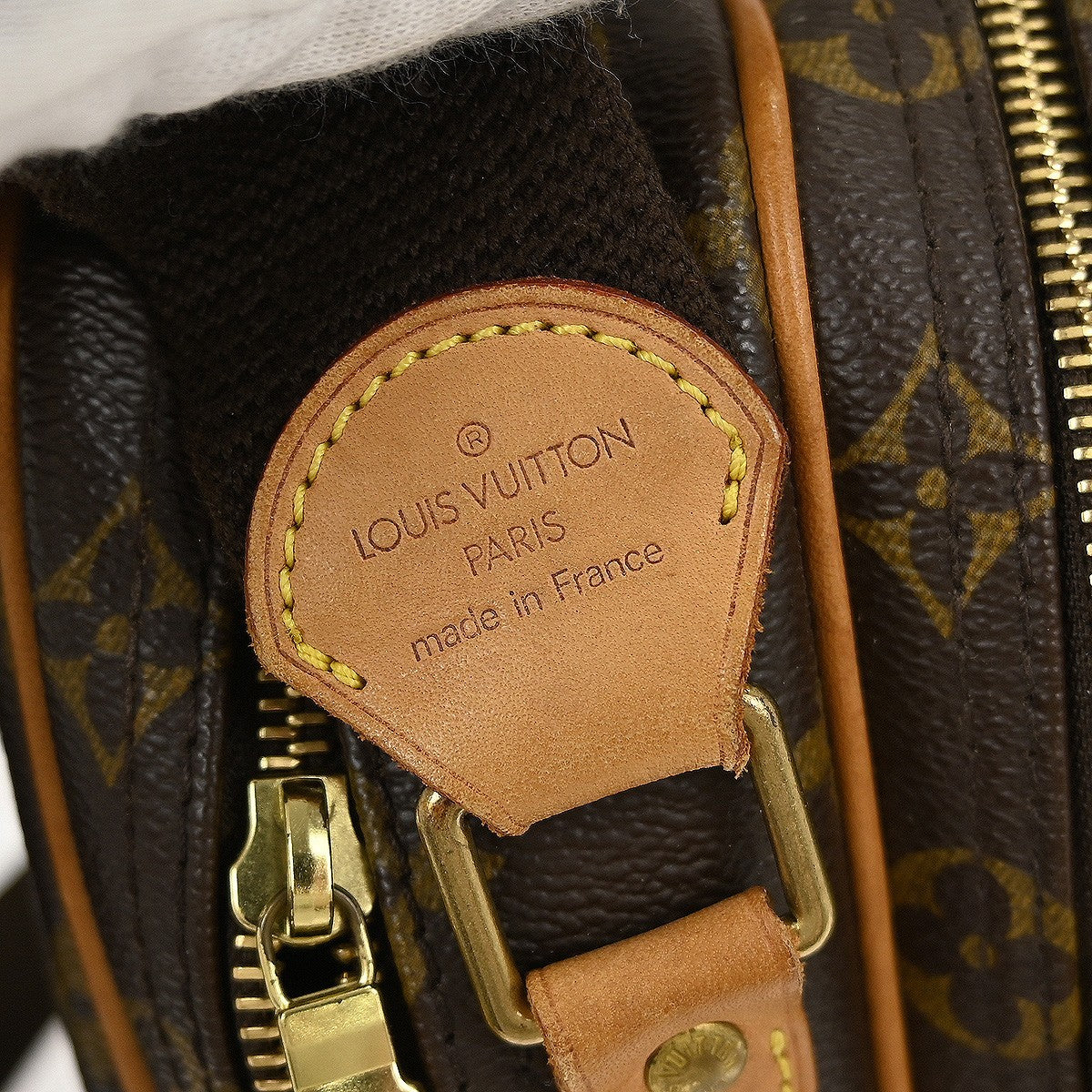 Louis Vuitton Reporter Bag Monogram Canvas, BROWN, CANVAS, Shoulder bag