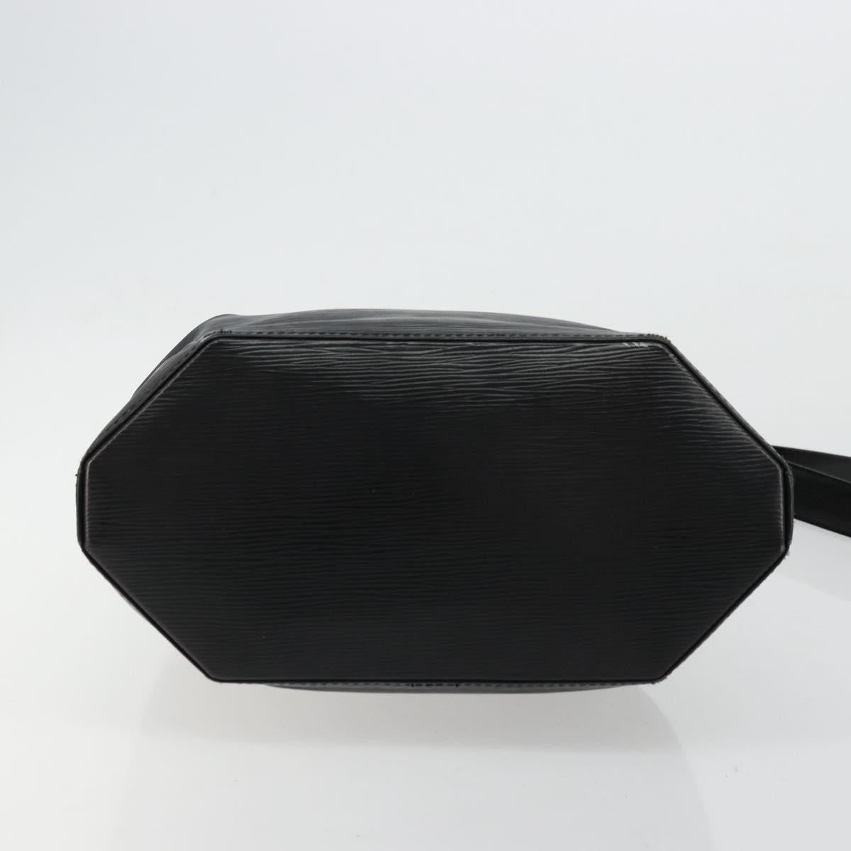 Louis Vuitton Vintage Sac d'Epaule Handbag Epi Leather, Black, Leather, Shoulder Bag