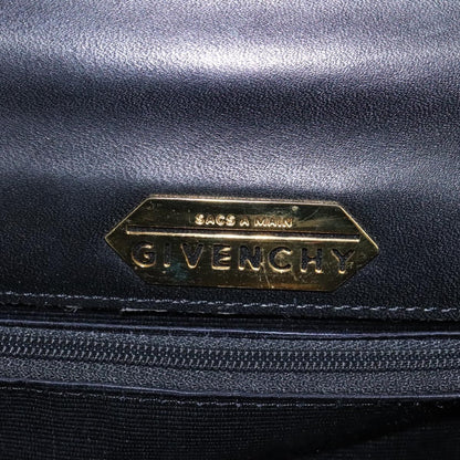 Givenchy Vintage 4G handbag Leather, BLACK, LEATHER, Handbag