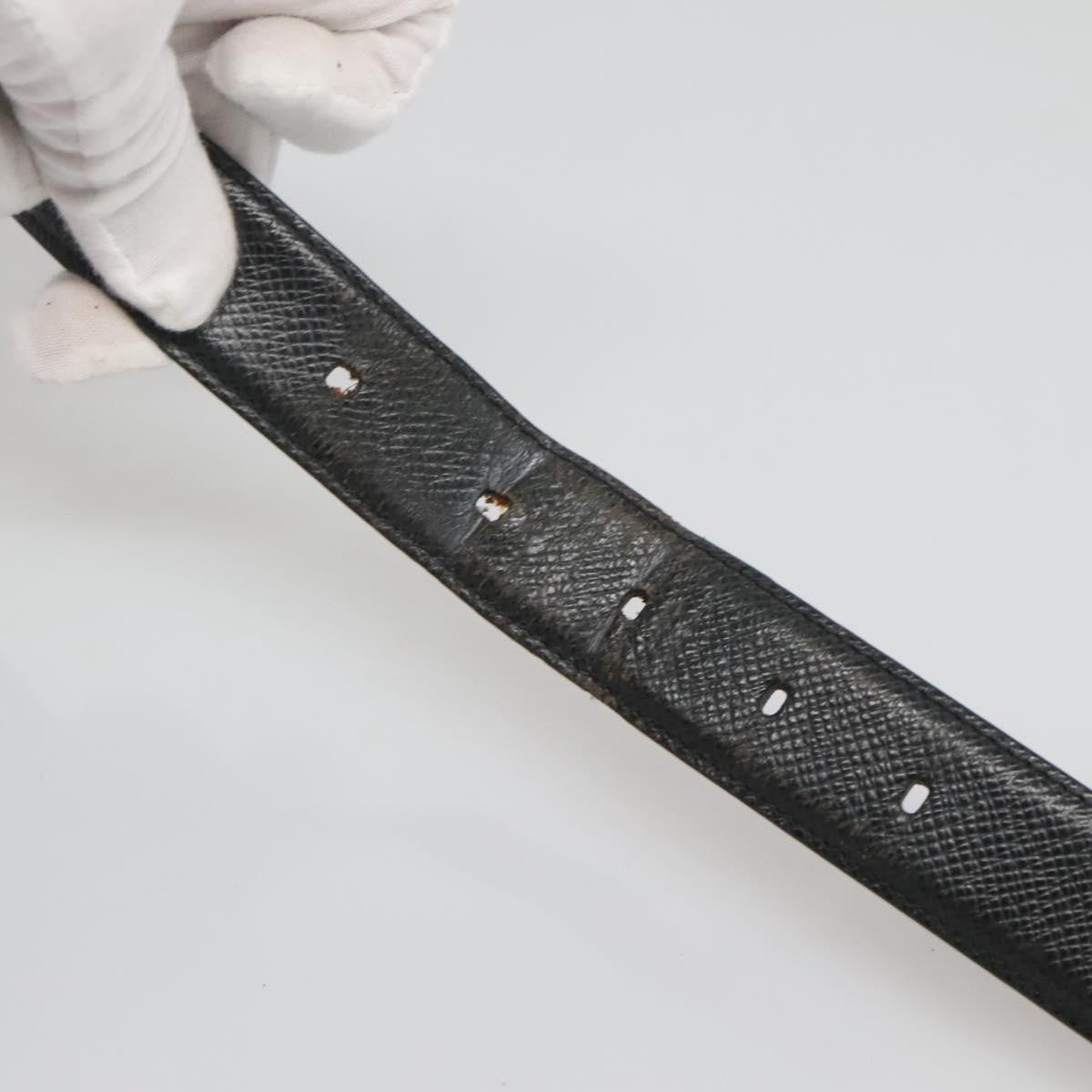 Louis Vuitton Classique Belt Taiga Leather, GRAY, LEATHER, Belts