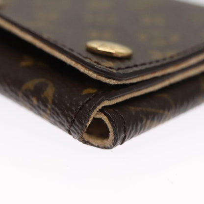 Louis Vuitton CASE JEWELRY BOX Canvas, BROWN, CANVAS, Wallets