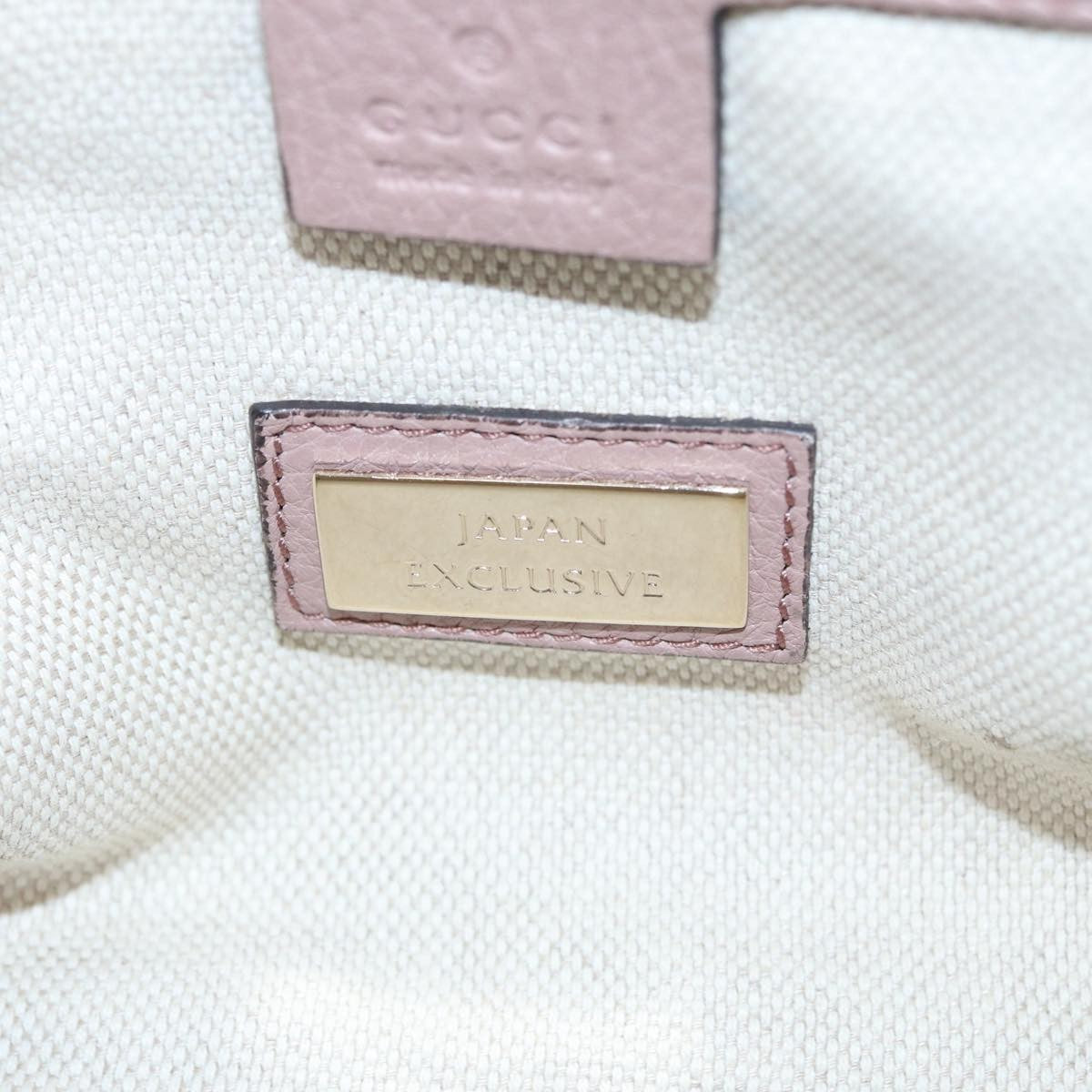 Gucci Soho Convertible Shoulder Bag Leather, Pink, Leather, Tote Bag