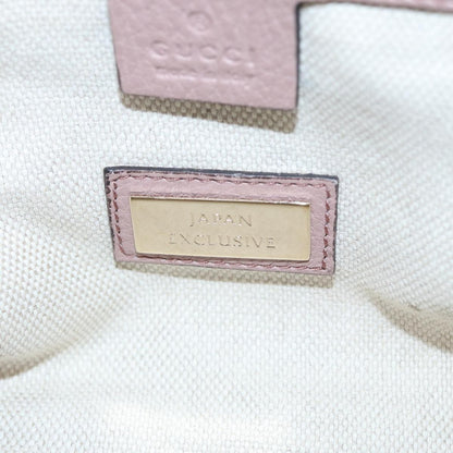 Gucci Soho Convertible Shoulder Bag Leather, Pink, Leather, Tote Bag