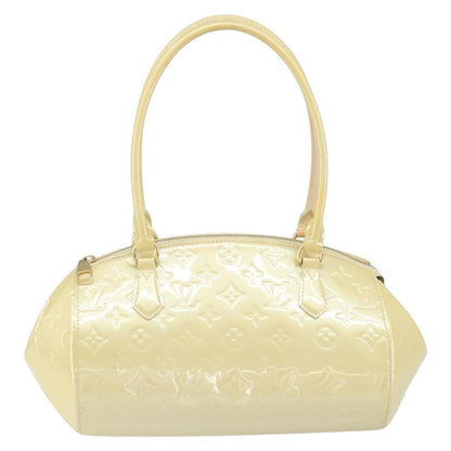 Louis Vuitton Sherwood Handbag Monogram Vernis, BEIGE, PATENT_LEATHER, Handbag