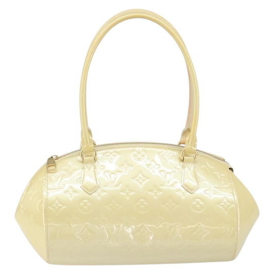 Louis Vuitton Sherwood Handbag Monogram Vernis, BEIGE, PATENT_LEATHER, Handbag