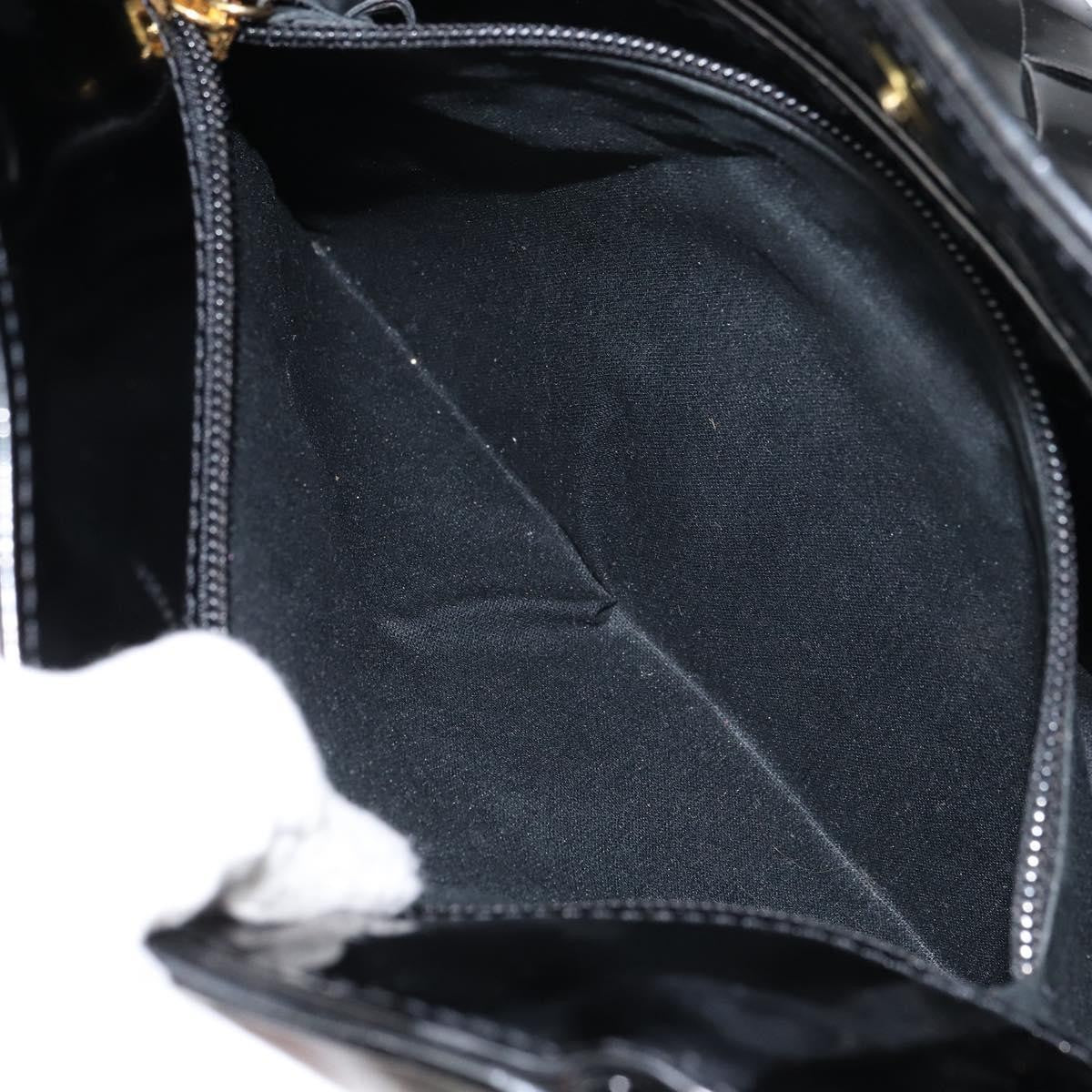 Bottega Veneta Intrecciato Tote Patent leather, BLACK, PATENT_LEATHER, Tote bag