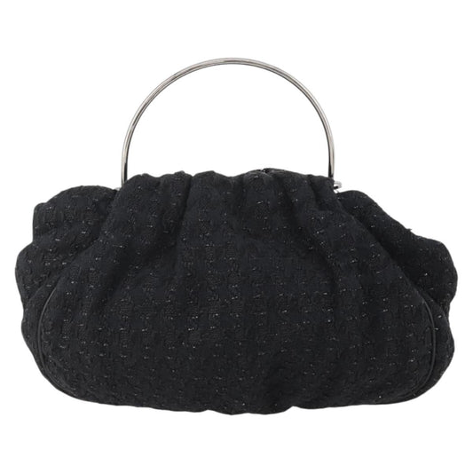 Chanel Knitting Satchel Boucle Tweed, Multicolour, Tweed, Handbag