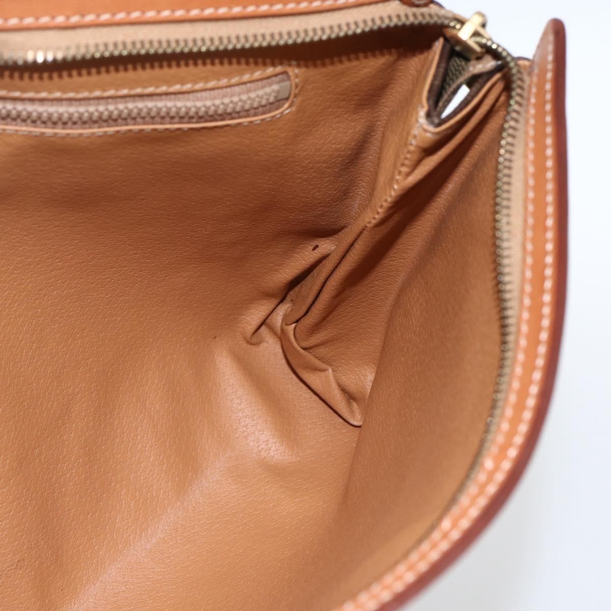 Celine Macadam Pochette Canvas, BROWN, PVC, Clutche & pouche