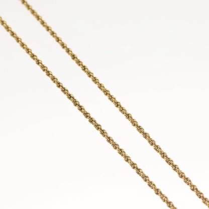 Christian Dior CD Pendant Necklace Metal and Crystals, GOLD, METAL, Necklace