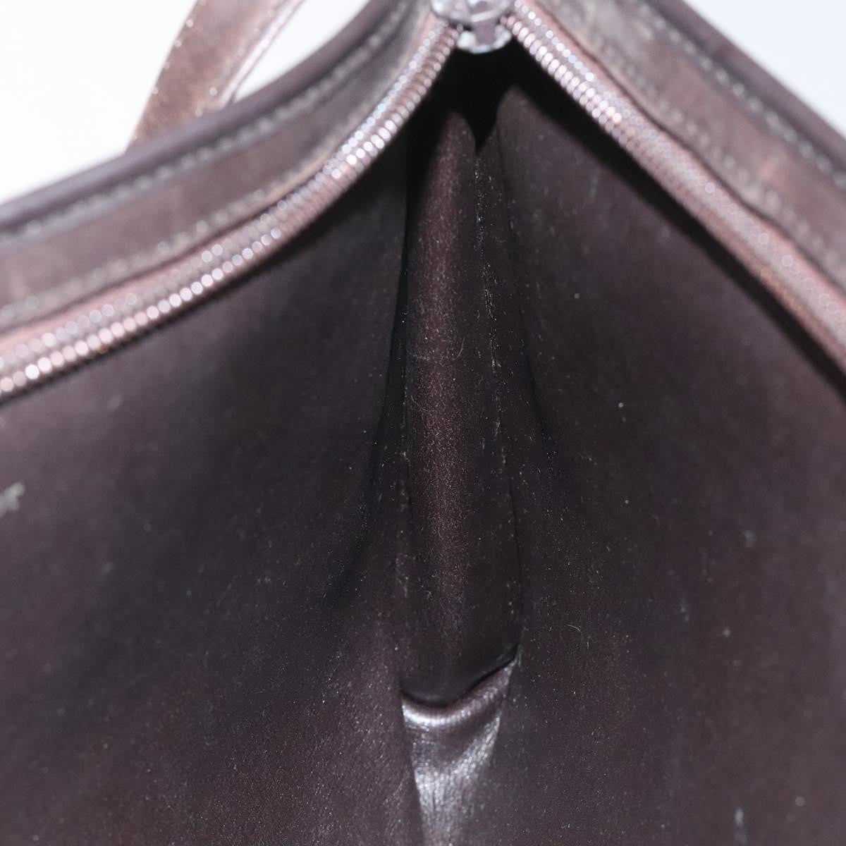 Christian Dior Vintage Trotter Shoulder Bag Canvas, BROWN, CANVAS, Shoulder bag