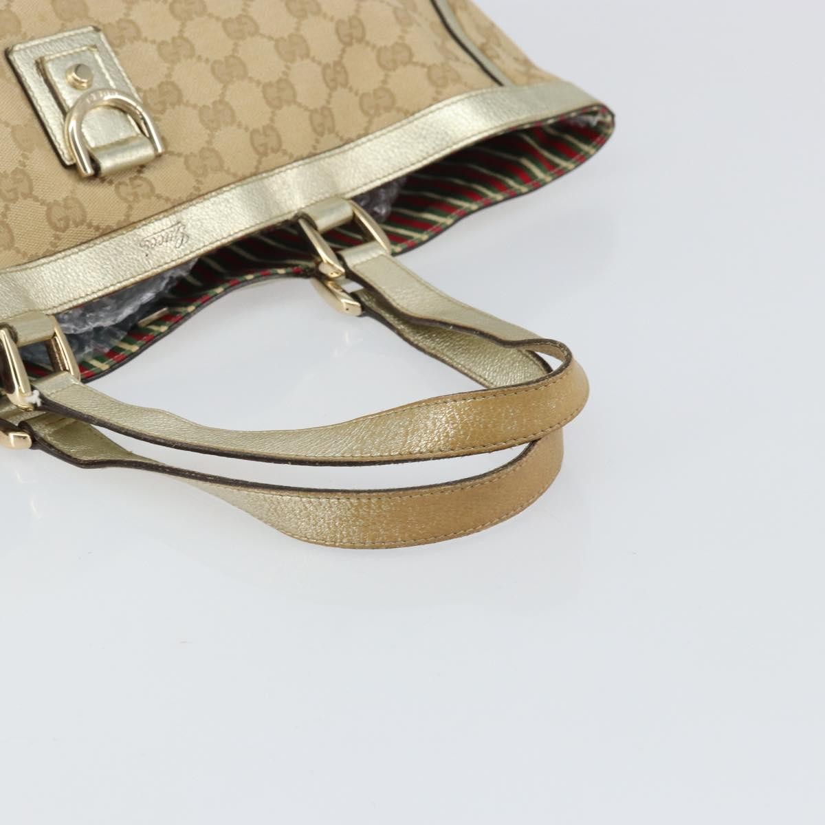 Gucci Abbey D-Ring Tote (Outlet) GG Coated Canvas, BEIGE, CANVAS, Tote bag