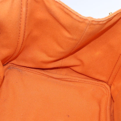Prada Canapa Tote Canvas, ORANGE, CANVAS, Tote bag
