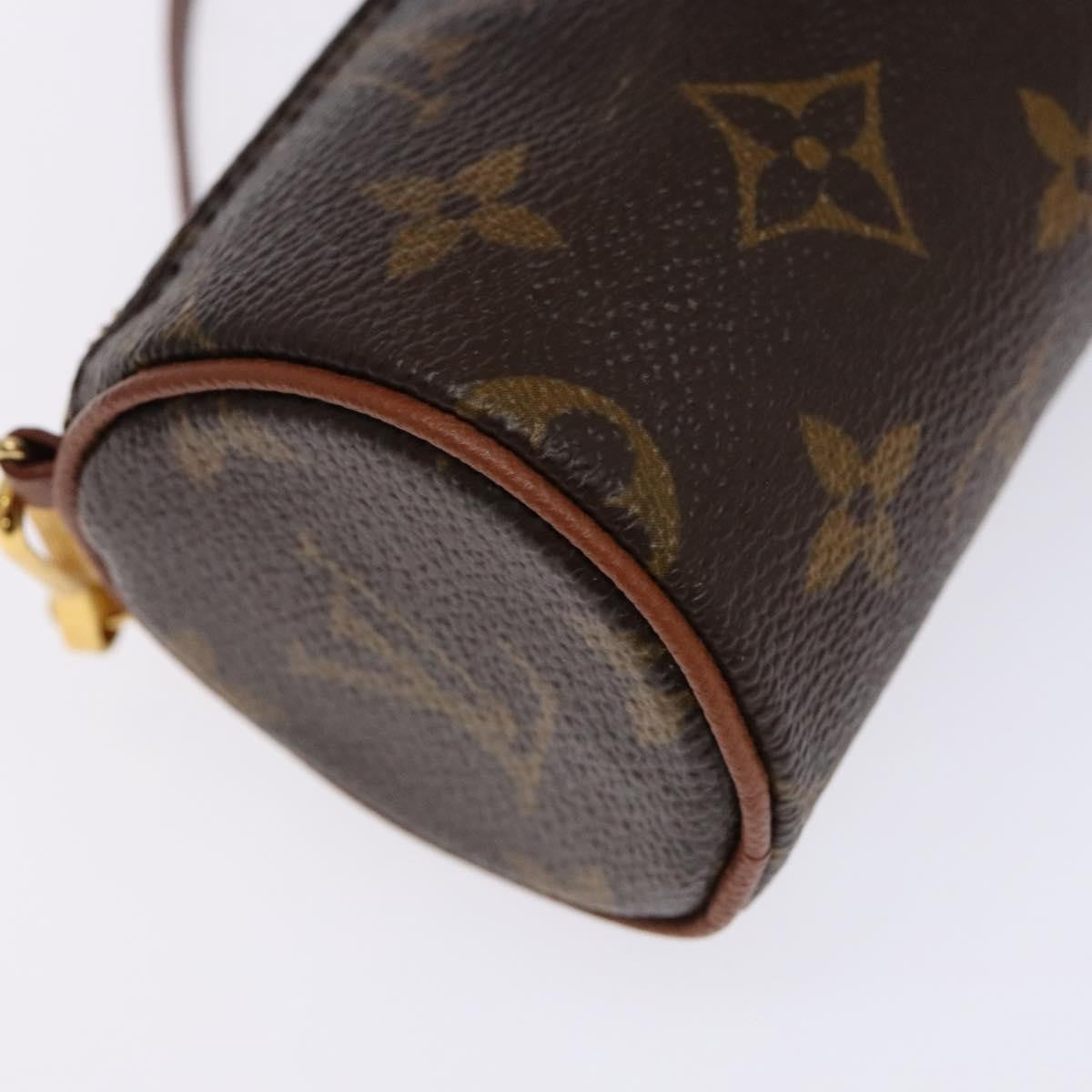 Louis Vuitton Papillon Pochette Monogram Canvas, BROWN, CANVAS, Handbag