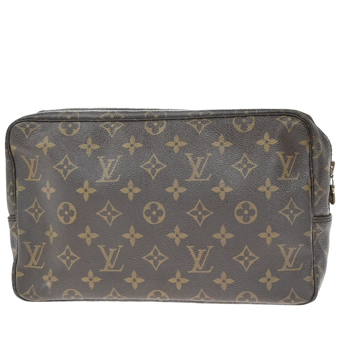 Louis Vuitton Trousse Toilette Monogram Canvas, BROWN, CANVAS, Clutche & pouche