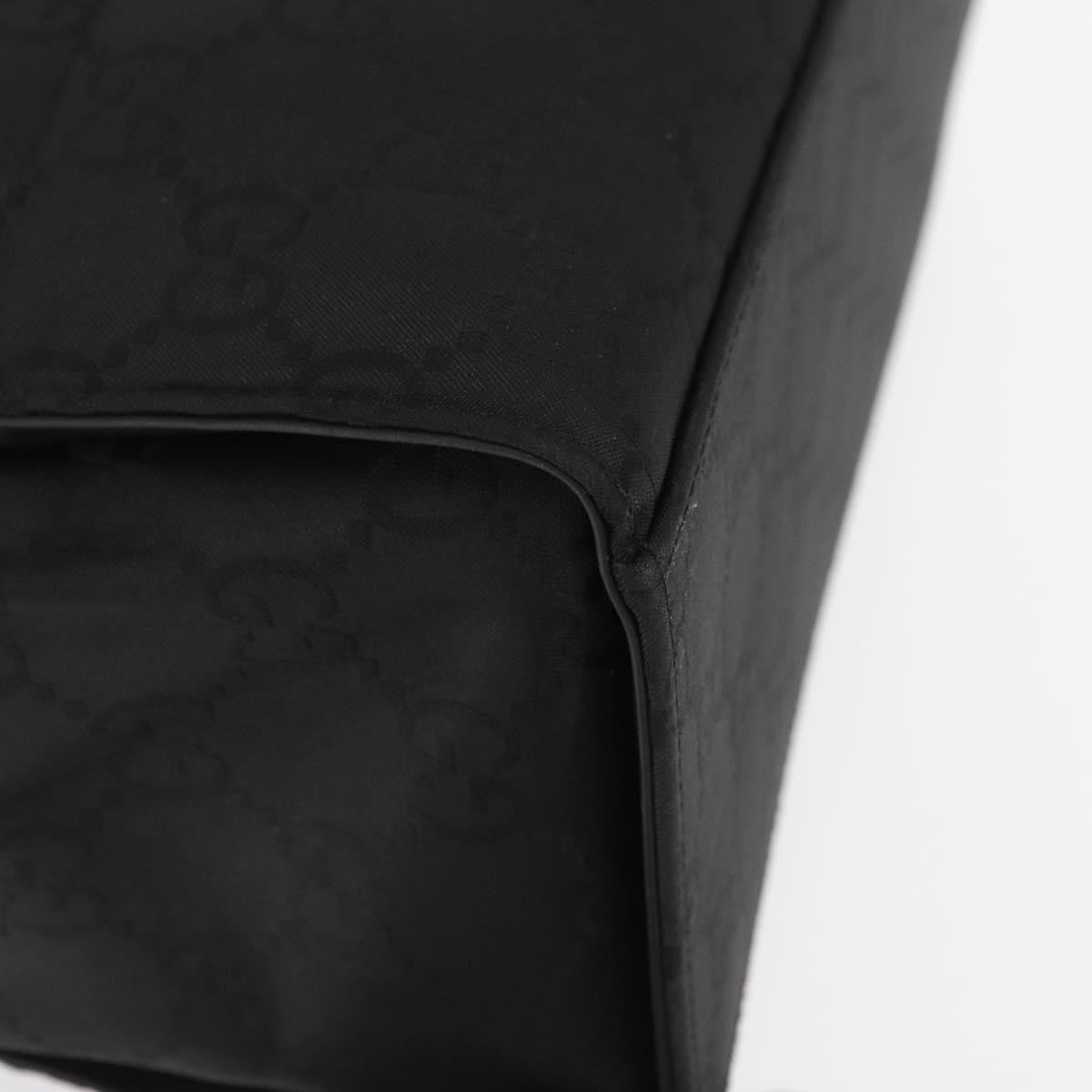 Gucci Bamboo tote bag Canvas, BLACK, CANVAS, Tote bag