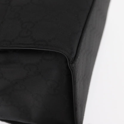 Gucci Bamboo tote bag Canvas, BLACK, CANVAS, Tote bag