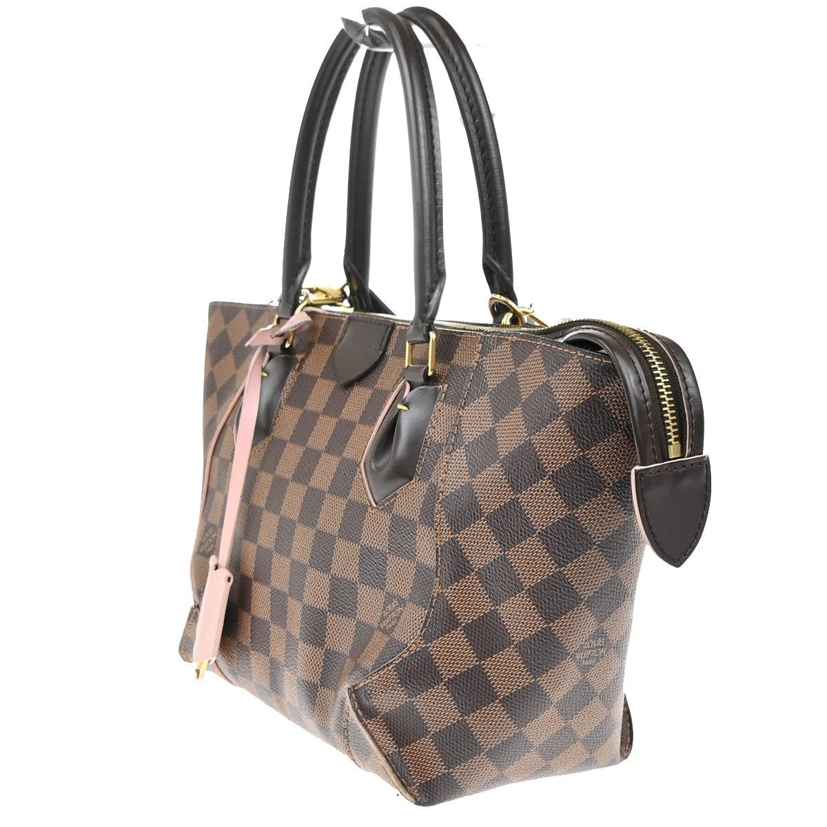 Louis Vuitton Caissa Tote Damier, BROWN, CANVAS, Handbag
