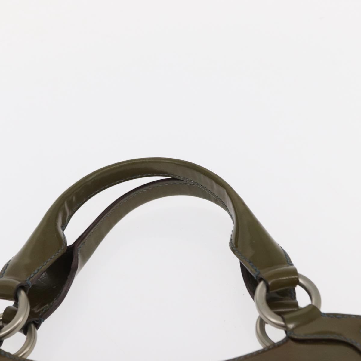 cartier Marcello Handbag Patent leather, KHAKI, PATENT_LEATHER, Handbag