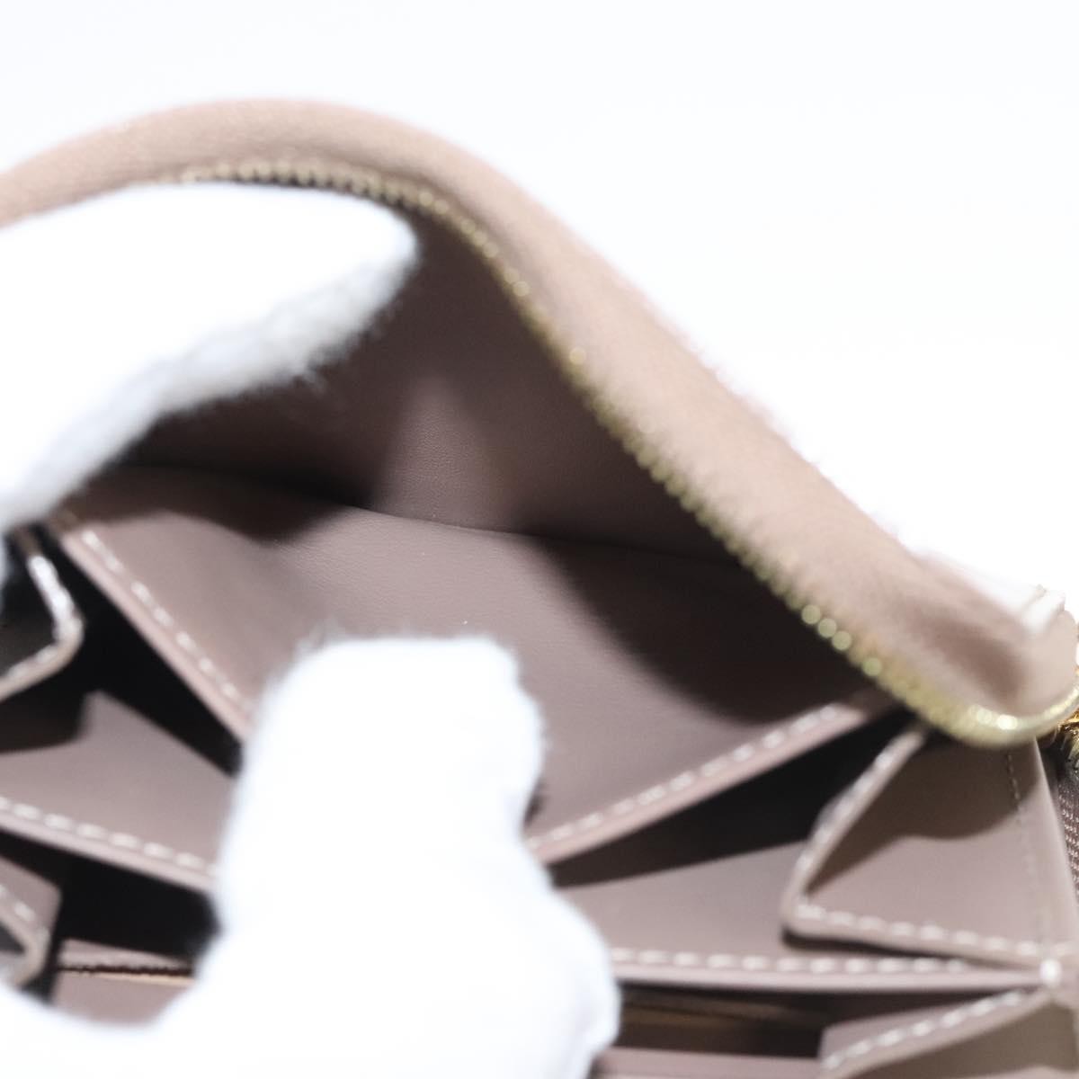 Louis Vuitton Porte-Monnaie Zippy Wallet Monogram Vernis, BEIGE, PATENT_LEATHER, Wallets